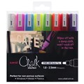 MARKER CHALK UNI PWE5M8PASS 25MM BULLET ASSORTED WALLET8