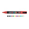 MARKER UNI POSCA PAINT PC5M12A 25MM BULLET ASSORTED BX12