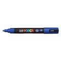 MARKER UNI POSCA PAINT PC5MBL 25MM BULLET BLUE