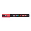 MARKER UNI POSCA PAINT PC5MR 25MM BULLET RED