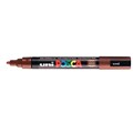 MARKER UNI POSCA PAINT PC5MBN 25MM BULLET BROWN