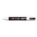 MARKER UNI POSCA PAINT PC5MWH 25MM BULLET WHITE
