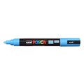MARKER UNI POSCA PAINT PC5MLB 25MM BULLET LIGHT BLUE