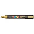 MARKER UNI POSCA PAINT PC5MGD 25MM BULLET GOLD