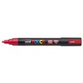 MARKER UNI POSCA PAINT PC5MFR 25MM BULLET FLUORO RED