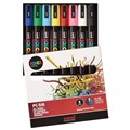 MARKER UNI POSCA PAINT PC5M8A 25MM BULLET ASSORTED WALLET8