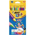 PENCILS COLOURED BIC 829735 CIRCUS KIDS ASSORTED PK12