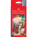 PENCILS COLOURED FABERCASTELL CLASSIC 16115854 ASSTD PK24