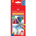 PENCILS COLOURED FABERCASTELL TRIANGULAR JUNIOR 1611653820 ASSTD PK20