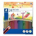 PENCILS COLOURED STAEDTLER NORIS CLUB 185 C24 ASSTD PK24