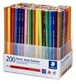 PENCILS COLOURED STAEDTLER NORIS CLUB MAXI LEARNER 126 12C200 ASSTD BX200