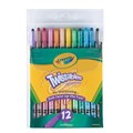 CRAYONS CRAYOLA TWISTABLES 52 7412 ASSTD PK12
