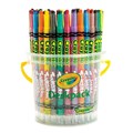 CRAYONS CRAYOLA TWISTABLES 52 7432 DESKPACK ASSTD PK32