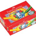 CRAYONS FABERCASTELL CHUBLET 21120044 ASSTD BX96