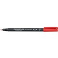 MARKER STAEDTLER OHP 318 FINE PERM RED