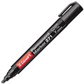 MARKER LUXOR 271 PERMANENT CHISEL BLACK BX10