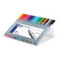 MARKER STAEDTLER 334 TRIPLUS FINELINER 03MM ASSTD PK20