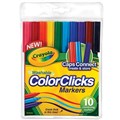 MARKERS COLOURED CRAYOLA CONNECTABLE MEDIUM 58 8185 ASSTD PK10