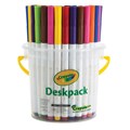 MARKERS COLOURED CRAYOLA WASHABLE SUPER TIPS 58 8240 DESKPACK ASSTD PK40