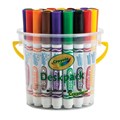 MARKERS COLOURED CRAYOLA ULTRACLEAN WASHABLE CLASSIC BROAD 58 8032 DESKPACK ASSTD PK32