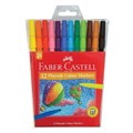 MARKERS COLOURED FABERCASTELL PLAYSAFE BROAD 88PSN ASSTD WLT12