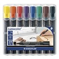 MARKER STAEDTLER 350WP8 CHISEL ASSTD COLOURS
