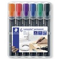 MARKER STAEDTLER 352WP6 BULLET ASSTD COLOURS