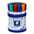MARKER WHITEBOARD STAEDTLER 351S LUMOCOLOUR BULLET ASSORTED PK19