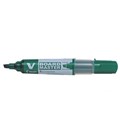 MARKER WHITEBOARD PILOT 660114 V BOARD CHISEL TIP GREEN