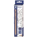 PENCIL STAEDTLER 130 60N NATURAL GRAPHITE 2B BX12