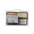 PENCIL SKETCH JASART 0366580 SKETCH  WRITE SET 18 PCE ASSORTED WITH CASE EACH