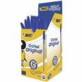 PEN BP BIC CRISTAL ORIGINAL MEDIUM BLUE BX50