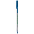 PEN BP BIC ECOLUTIONS ROUND STIC MEDIUM BLUE BX50