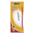 PEN BP BIC ECONOPEN MEDIUM RED BX12