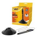 COUNTER PEN BIC 4 CLICK BLUE  STAND SET