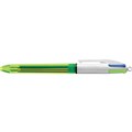 PEN RET BP BIC 4 COLOUR FLUORO