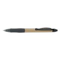 PENSTYLUS RET RB GEL PILOT G27 FINE GOLD BARREL BLACK