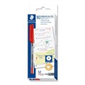 PEN BP STAEDTLER STICK 430M MEDIUM RED BX10