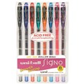 PEN RB UNIBALL SIGNO GEL INK ASSORTED WALLET8