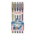 PEN RB UNIBALL SIGNO GEL INK NOBLE METAL ASSORTED WALLET5
