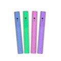 RULER 30CM PLASTIC MARBIG FLUORO