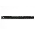 RULER 30CM PLASTIC MARBIG ENVIRO BLACK
