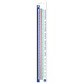RULER SCALE 30CM STAEDTLER TRIANGULAR DIN 1100200250300400500