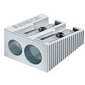 SHARPENER PENCIL STAEDTLER 2HOLE METAL WEDGE