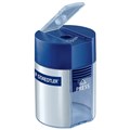SHARPENER PENCIL STAEDTLER 1HOLE METAL WITH BARREL