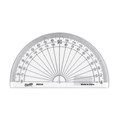 PROTRACTOR 10CM 180 DEGREES CLEAR