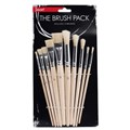 PAINT BRUSHES JASART 0299670 ASSORTED PK10