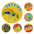 STICKERS MERIT AVERY 69605 AUSSIE ART PK96