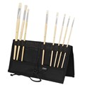 PAINT BRUSH WALLET JASART 0267510 HOLDS 12 BRUSHES BLACK PACK