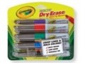 MARKER CRAYOLA VISI MAX DRY ERASE ASSORTED PK8